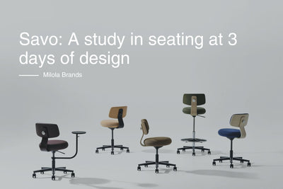 Savo: Study of Seating at 3 Days of Design