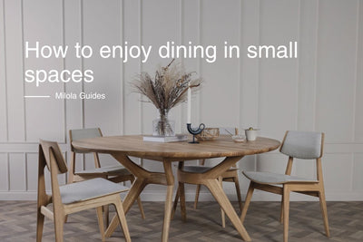 How to Enjoy Dining in Small Spaces with Your Perfect Dining Table