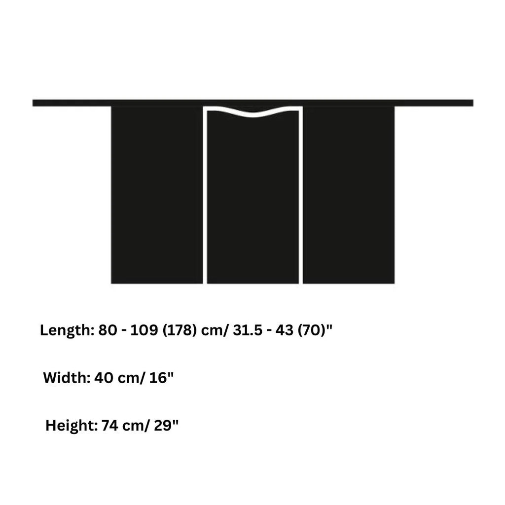 Skovby #101 Extendable Dining Table Dimensions - Skovby | Milola