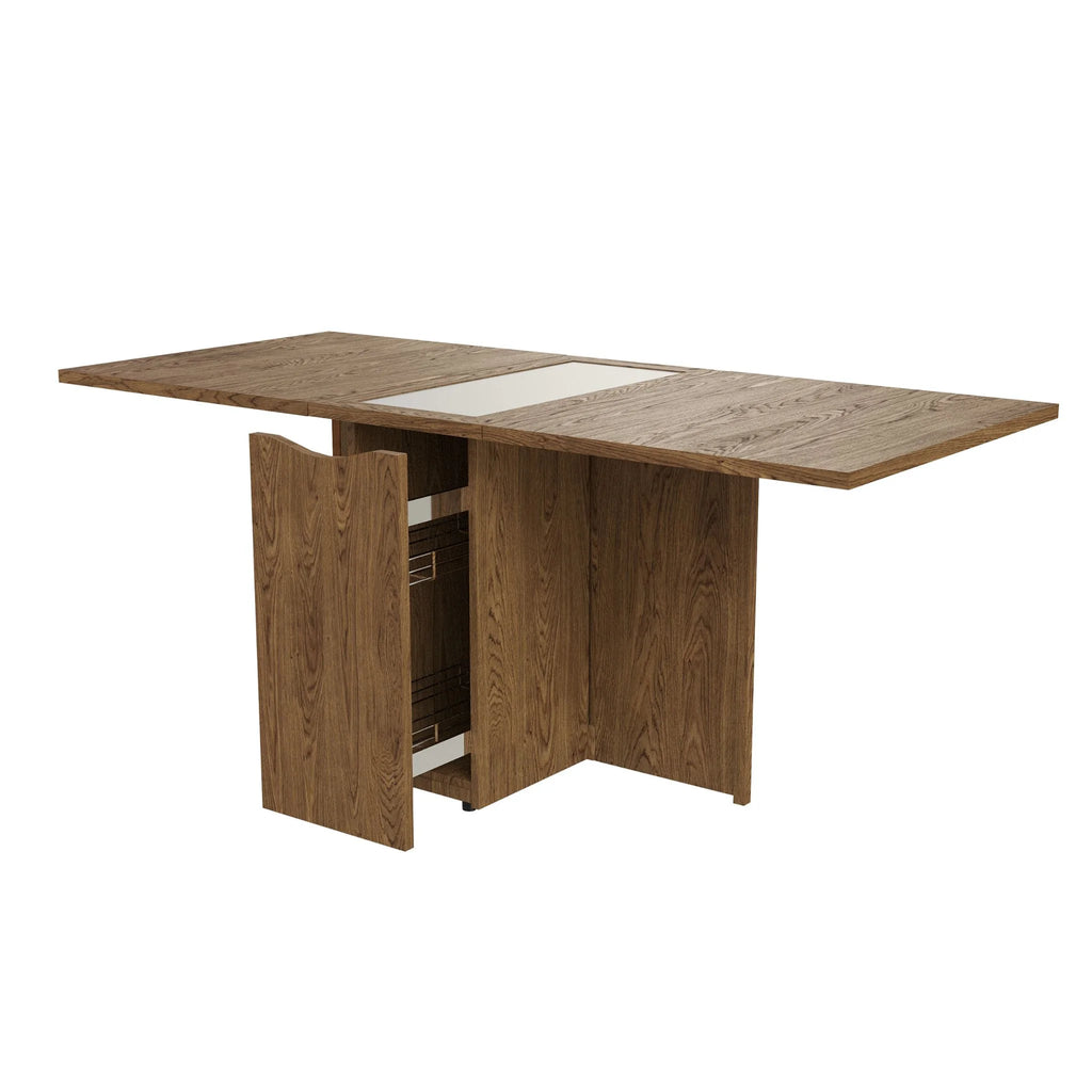 Skovby #101 Extendable Dining Table in Walnut Lacquere - Skovby | Milola