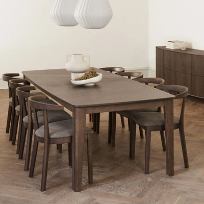 Skovby #108 Extendable Dining Table in Oak Mocca Lacquer - Skovby | Milola