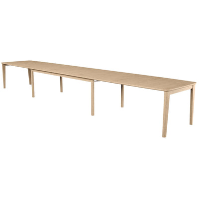 Skovby #108 Extendable Dining Table in Oak White Oil - Skovby | Milola