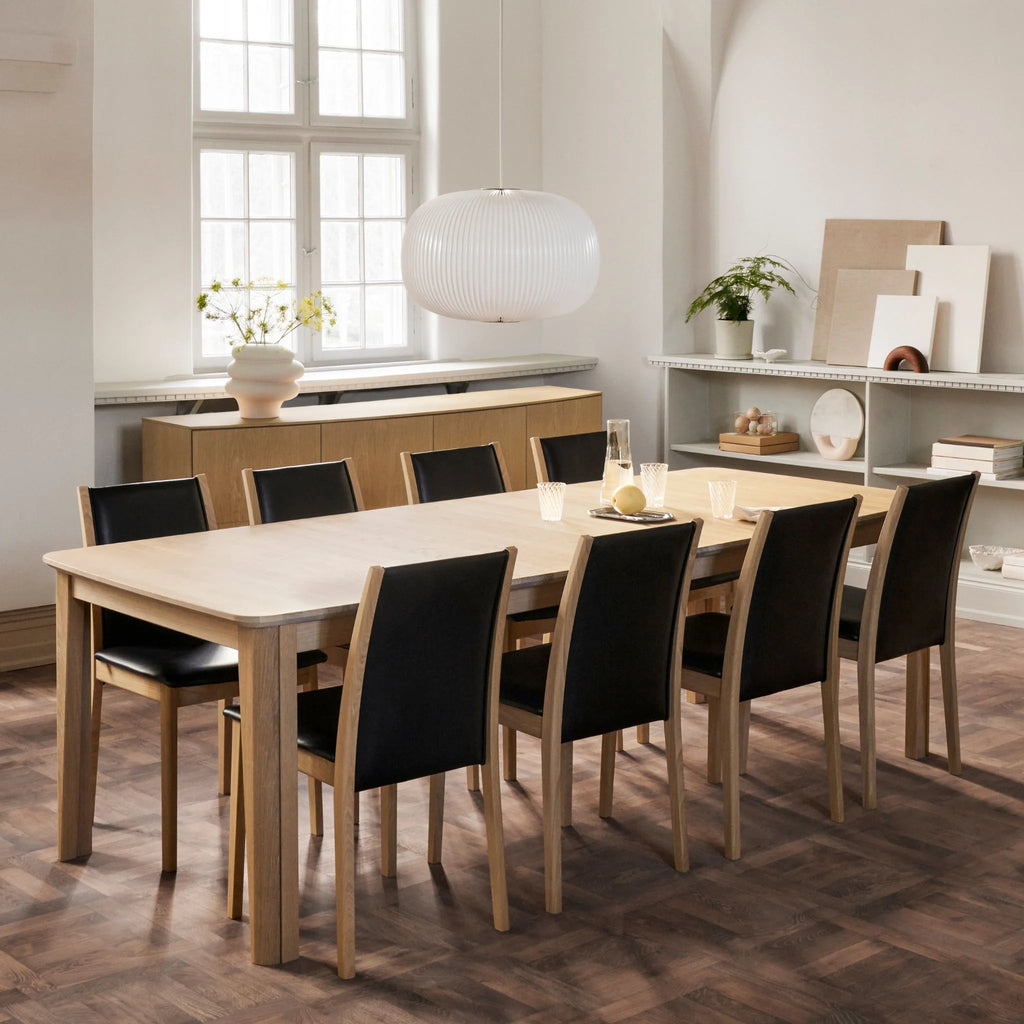 Skovby #108 Extendable Dining Table in Oak White Oil - Skovby | Milola