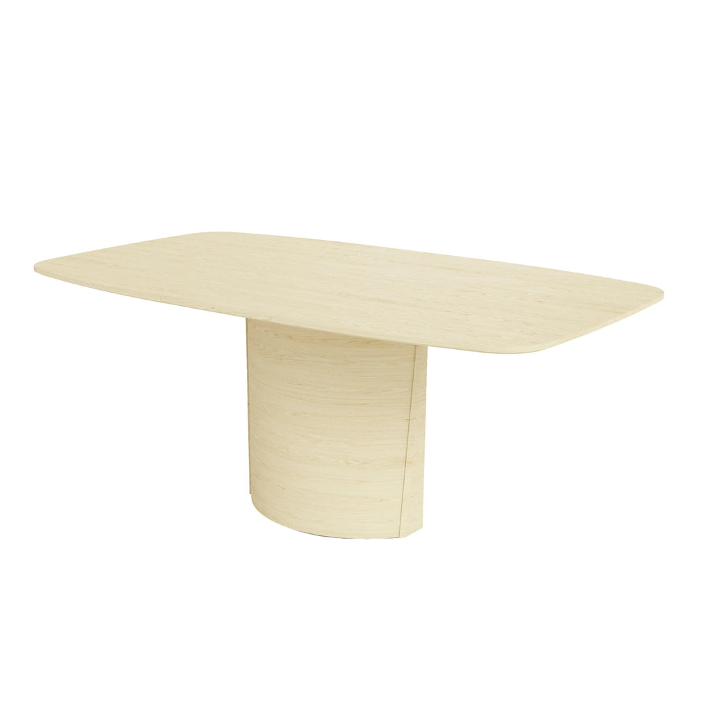 Skovby #116 Dining Table - Boatshaped Dining Table in Oak White Oil - Skovby | Milola