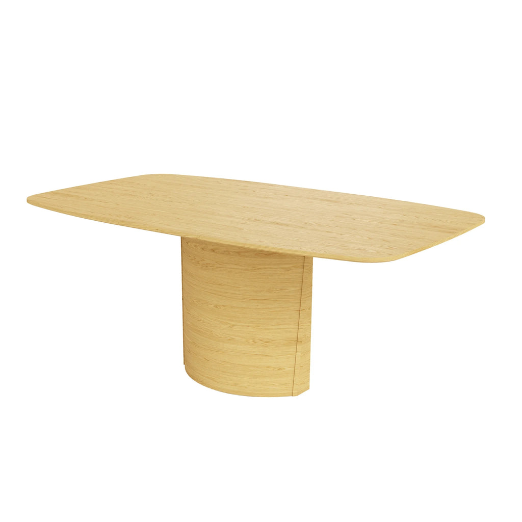 Skovby #116 Dining Table - Boatshaped Dining Table in Oak Lacquer - Skovby | Milola