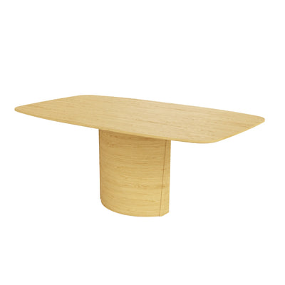 Skovby #116 Dining Table - Boatshaped Dining Table in Oak Lacquer - Skovby | Milola