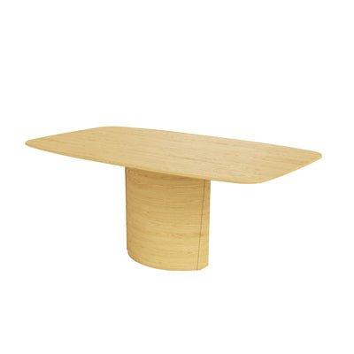 Skovby #116 Dining Table - Boatshaped Dining Table in Oak Lacquer - Skovby | Milola