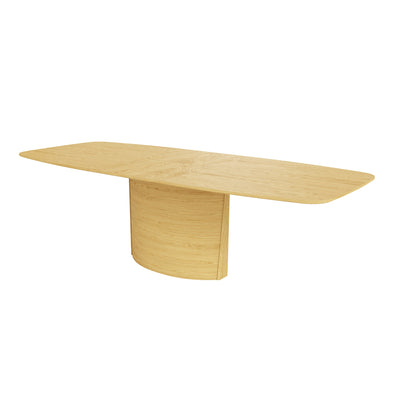 Skovby #117 Dining Table - Boatshaped Dining Table in Oak Lacquer - Skovby | Milola