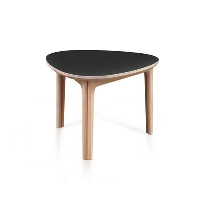 Skovby #206 Coffee Table in Oak White Oil with Black Top - Skovby | Milola