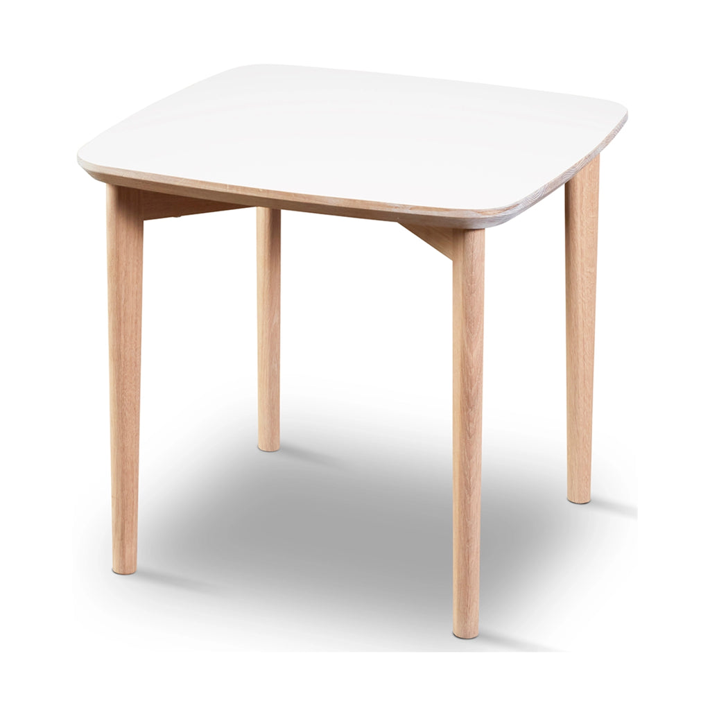 Skovby #240 Coffee Table in Oak Natural Oil/White Top with Wooden Legs - Skovby | Milola