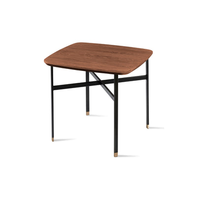 Skovby #240 Coffee Table in Walnut Natural Oil with Metal Legs - Skovby | Milola