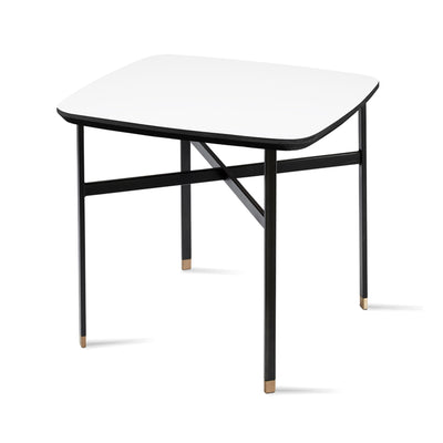 Skovby #240 Coffee Table in White Top with Metal Legs - Skovby | Milola