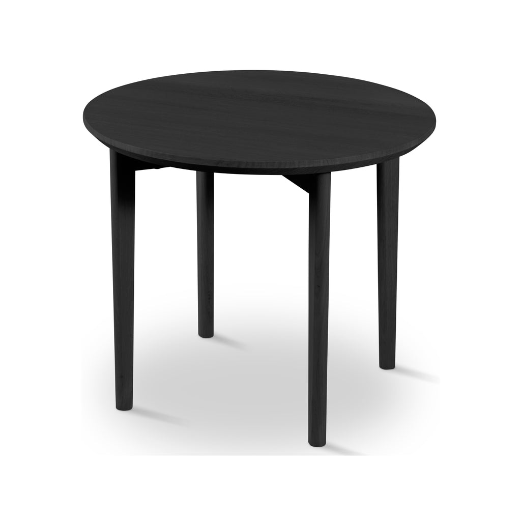 Skovby #241 Coffee Table in Black Oak with Wooden Legs - Skovby | Milola