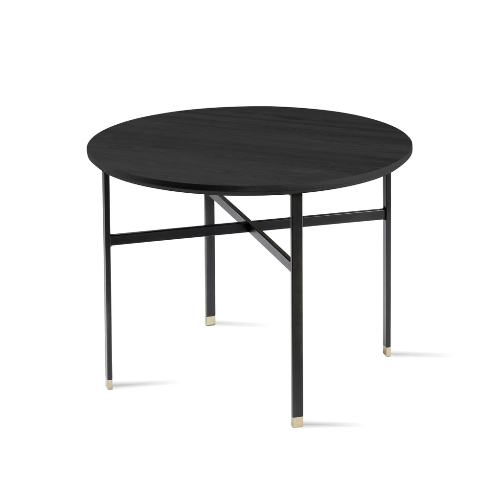 Skovby #241 Coffee Table in Black Oak with Metal Legs - Skovby | Milola