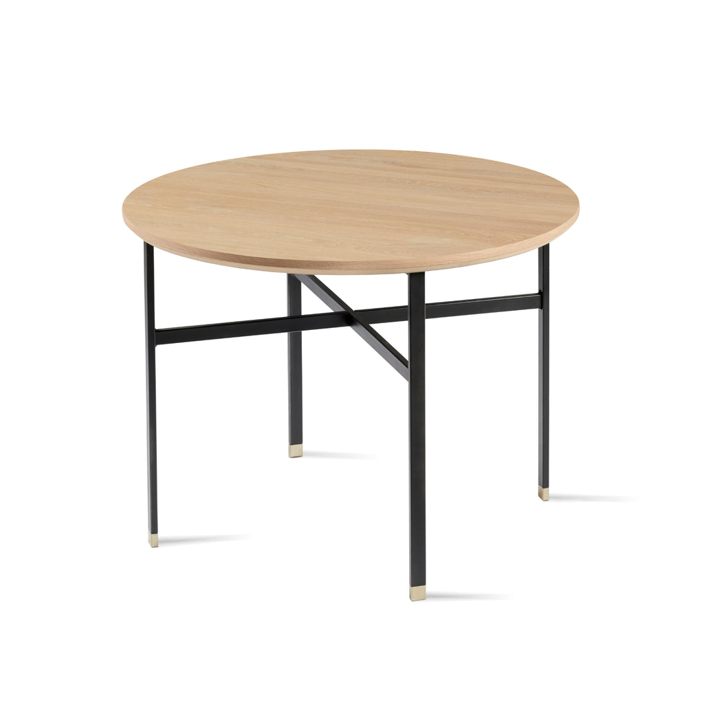 Skovby #241 Coffee Table in Oak Natural Oil with Metal Legs - Skovby | Milola