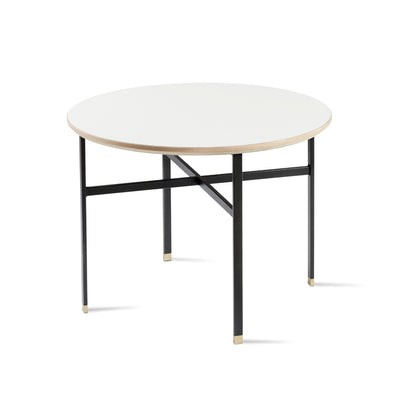 Skovby #241 Coffee Table in White Top with Metal Legs - Skovby | Milola