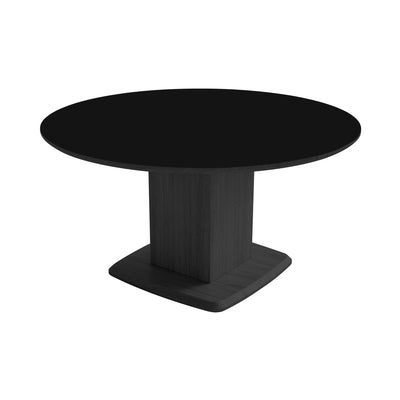 Skovby #243 Coffee Table in Black Oak with Black Laminate Top - Skovby | Milola