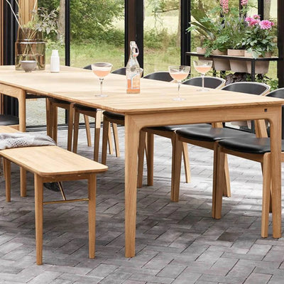 Skovby #27 Extendable Dining Table in Oak Natural Oil - Skovby | Milola