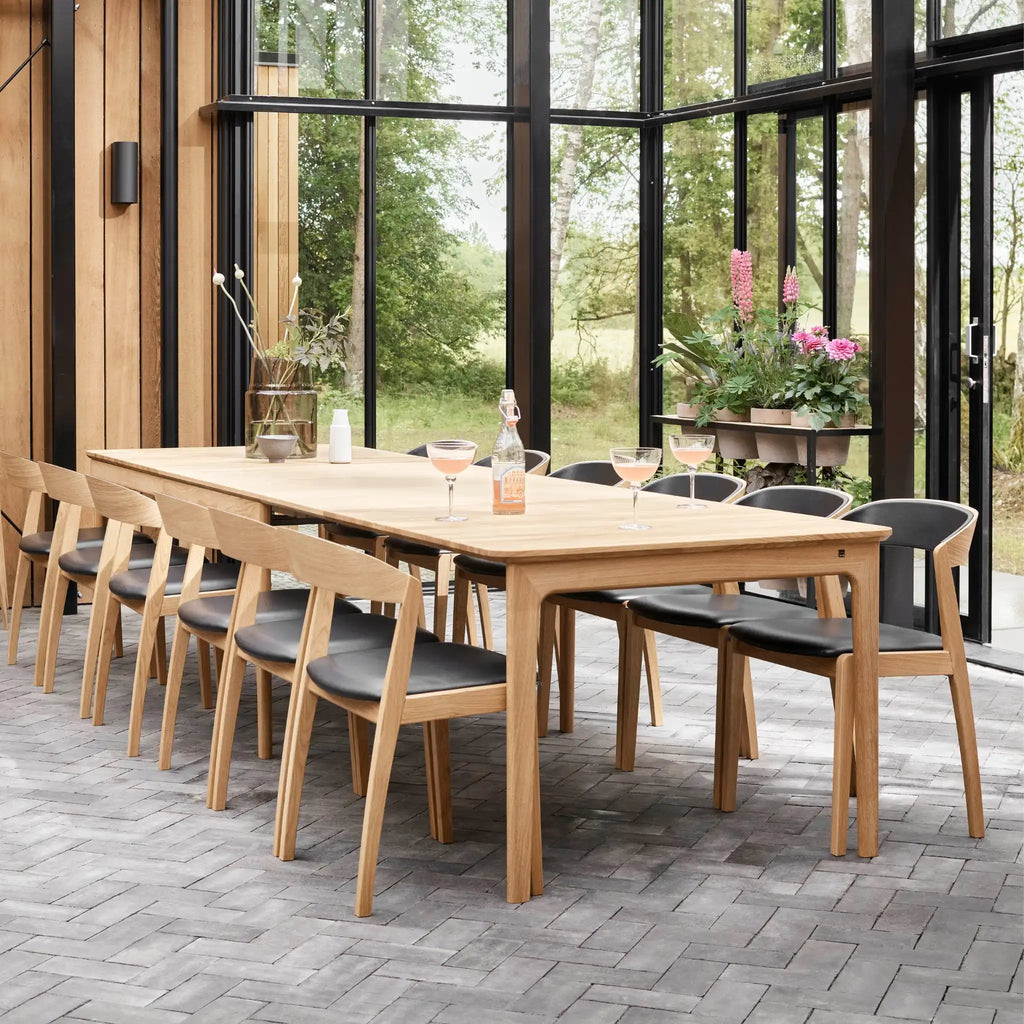 Skovby #27 Extendable Dining Table in Oak Natural Oil - Skovby | Milola