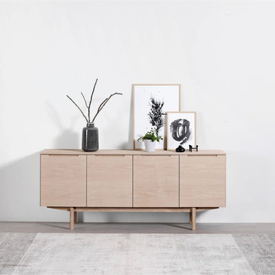 Skovby #306 Sideboard in Oak White Oil - Skovby | Milola