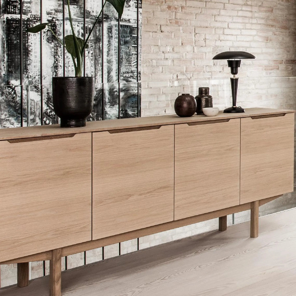 Skovby #306 Sideboard in Oak White Oil - Skovby | Milola