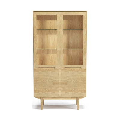 Skovby #307 Display Cabinet in Oak Natural Oil - Skovby | Milola