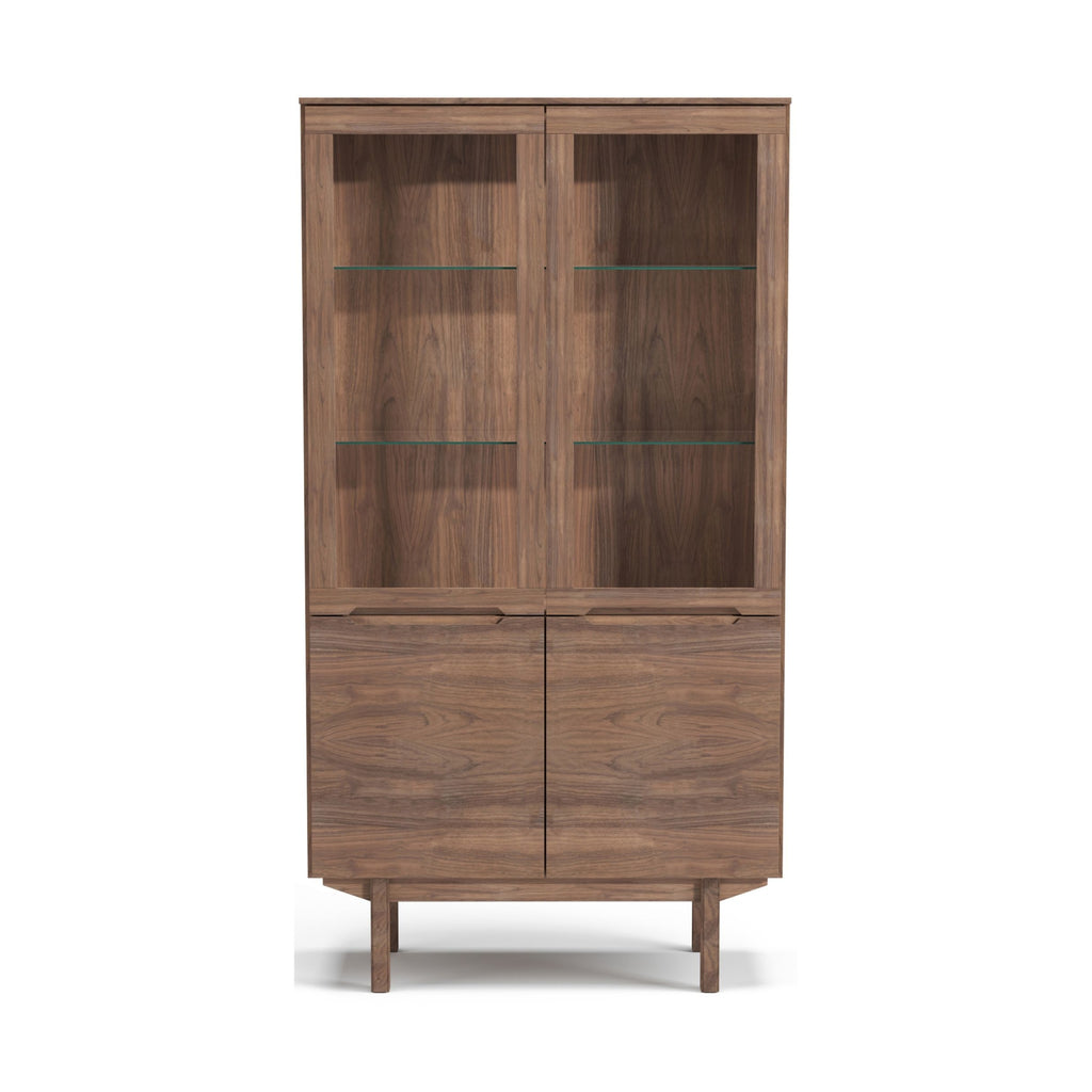 Skovby #307 Display Cabinet in Walnut Natural - Skovby | Milola