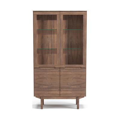 Skovby #307 Display Cabinet in Walnut Natural - Skovby | Milola