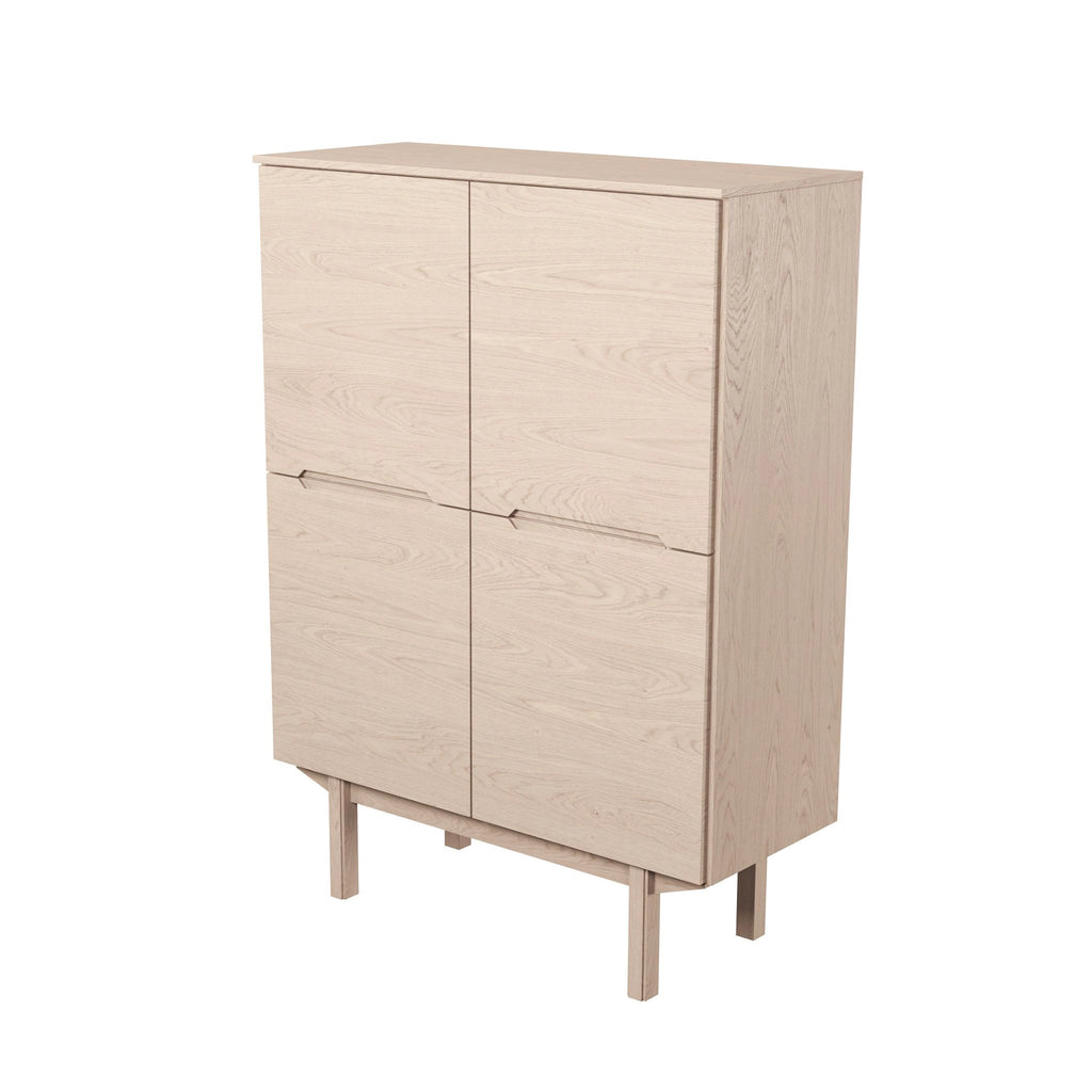 Skovby #308 Cabinet in Oak White Oil - Skovby | Milola