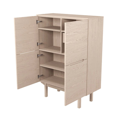 Skovby #308 Cabinet in Oak White Oil - Skovby | Milola