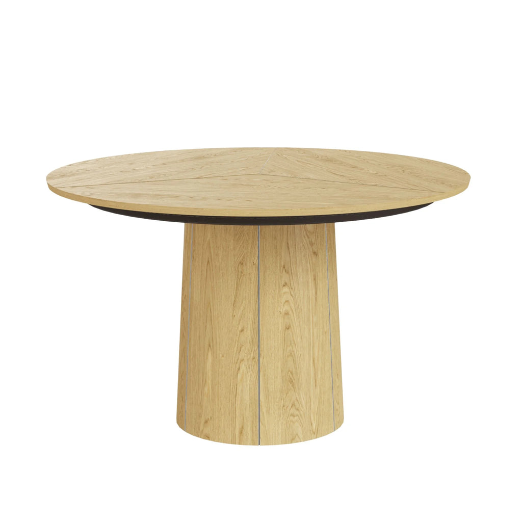 Skovby #33 Extendable Round Dining Table