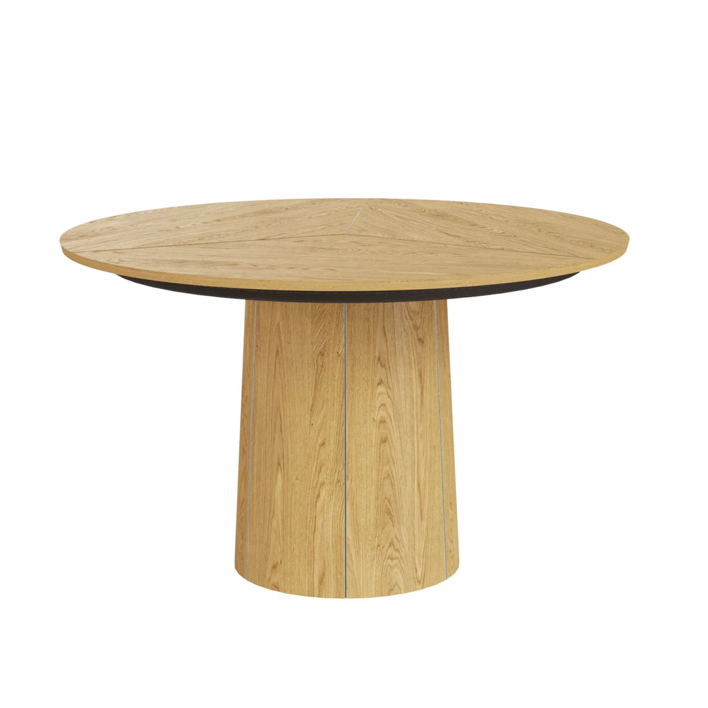 Skovby #33 Extendable Round Dining Table in Oak Natural Oil - Skovby | Milola