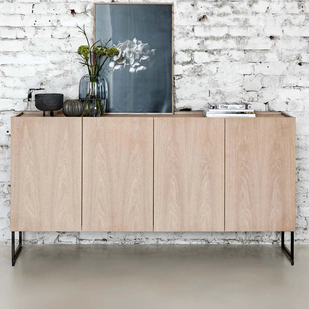 Skovby #404 Sideboard in Oak White Oil - Skovby | Milola