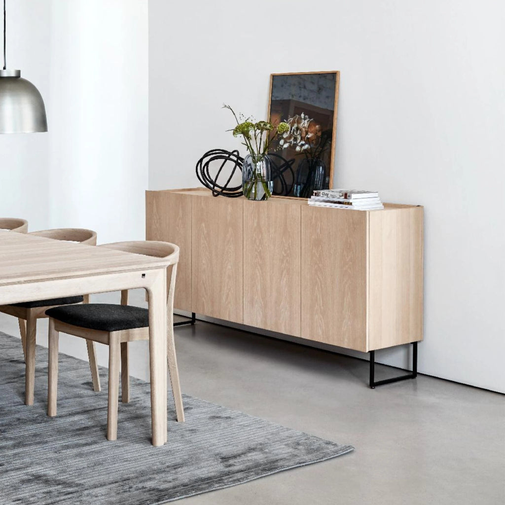 Skovby #404 Sideboard in Oak White Oil - Skovby | Milola