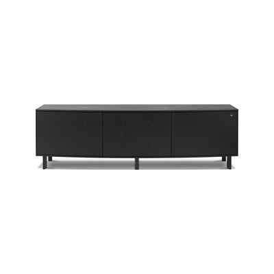 Skovby #411 TV Cabinet in Black Oak - Skovby | Milola