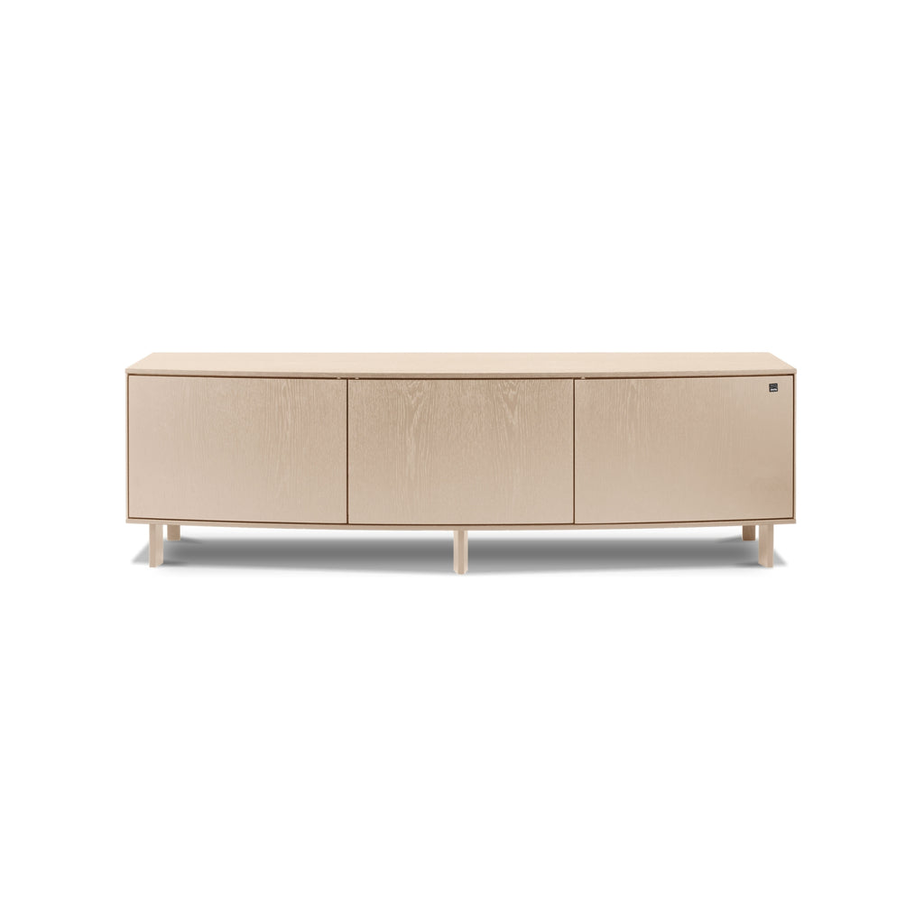 Skovby #411 TV Cabinet in Oak White Oil - Skovby | Milola