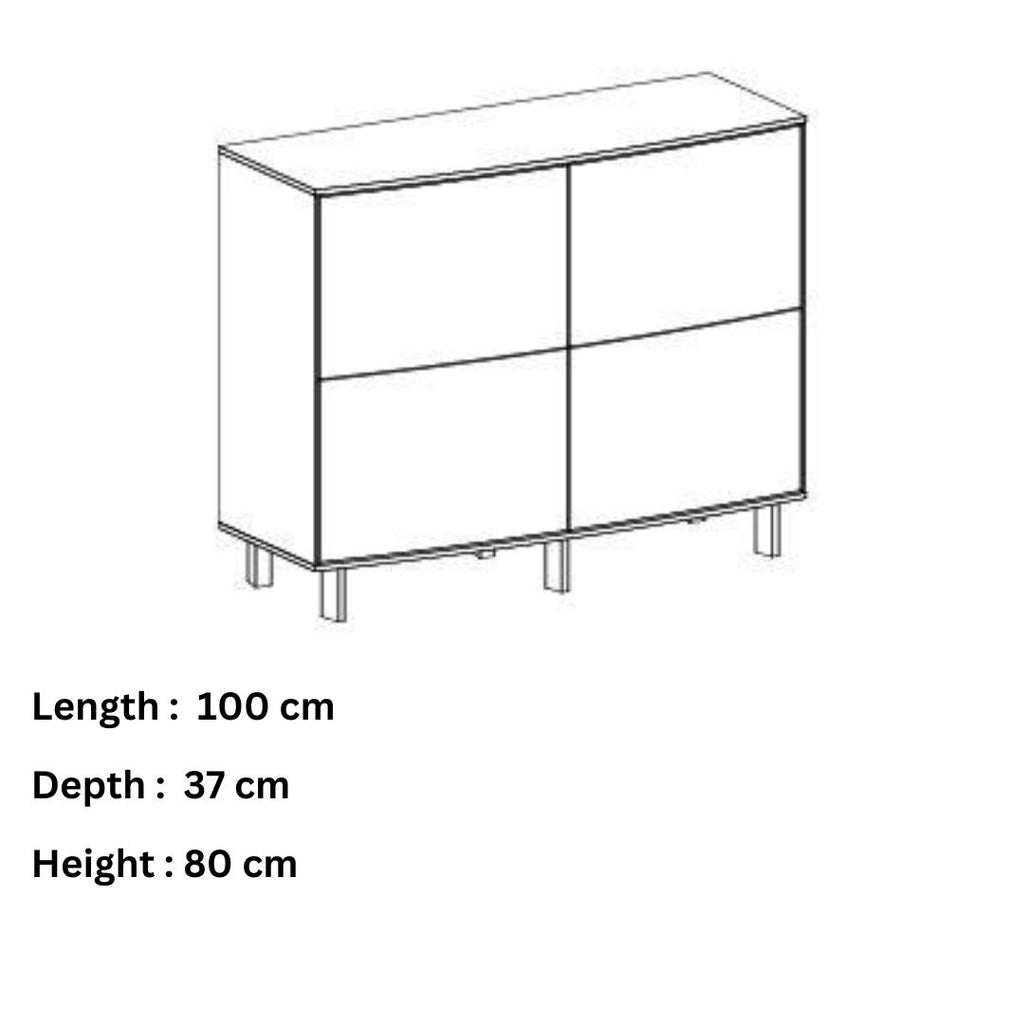 Skovby #412 Sideboard Dimensions- Skovby | Milola