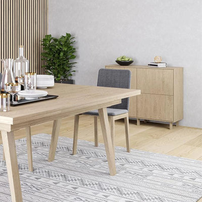 Skovby #412 Sideboard in Oak White Oil - Skovby | Milola