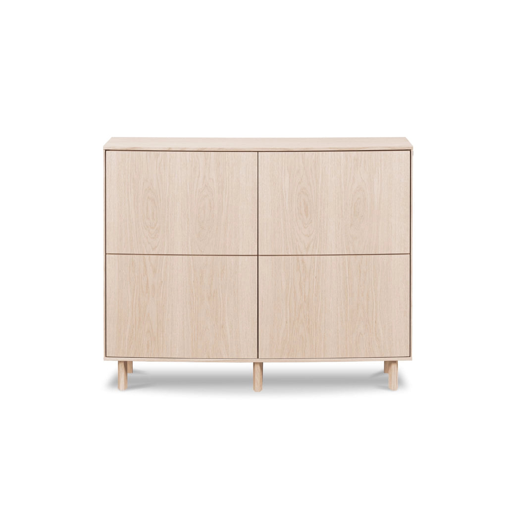 Skovby #412 Sideboard in Oak White Oil - Skovby | Milola