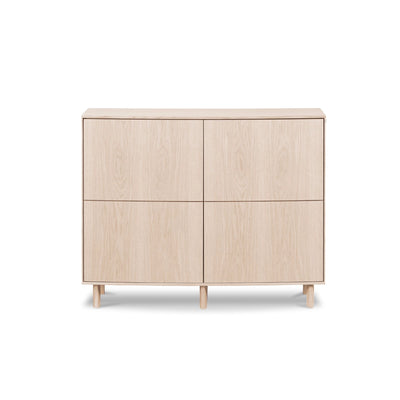 Skovby #412 Sideboard in Oak White Oil - Skovby | Milola