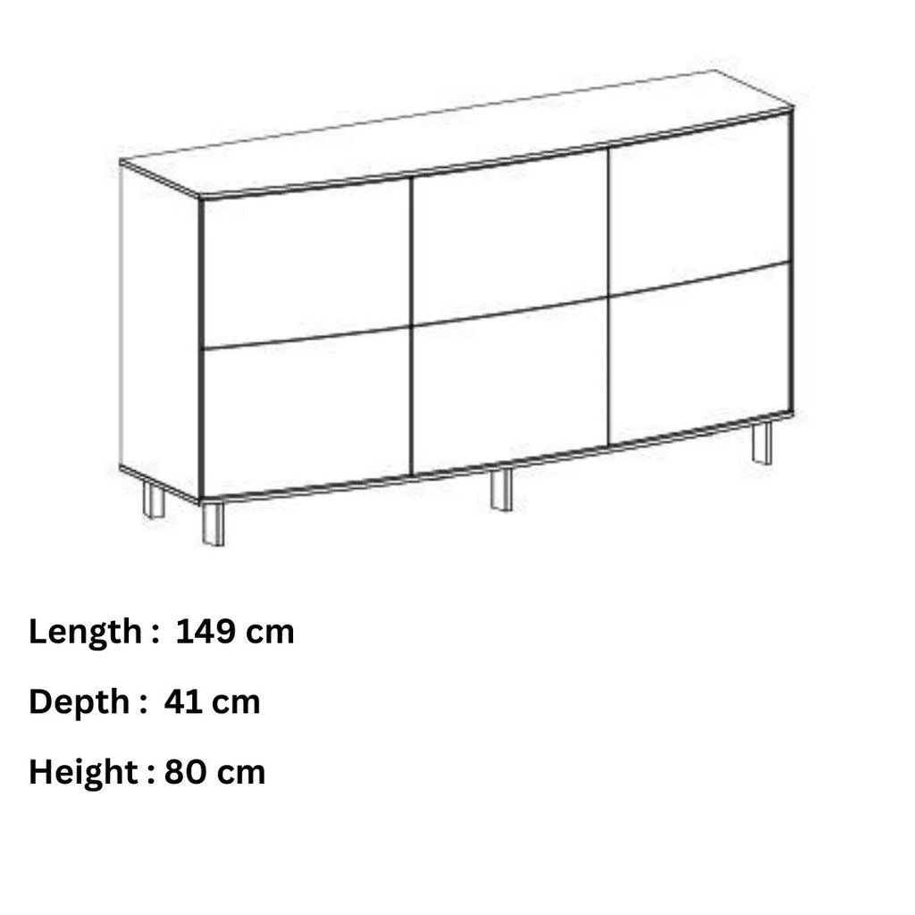 Skovby #413 Sideboard Dimensions - Skovby | Milola