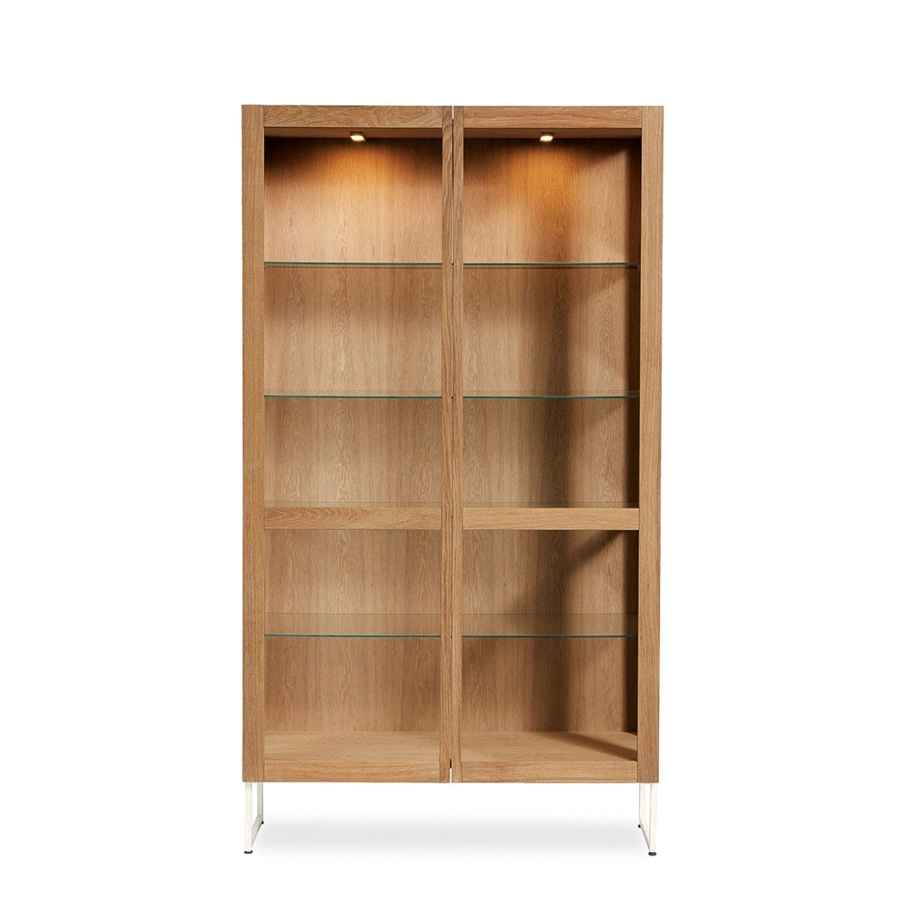 Skovby #452 Display Cabinet in Oak Natural Oil - Skovby | Milola