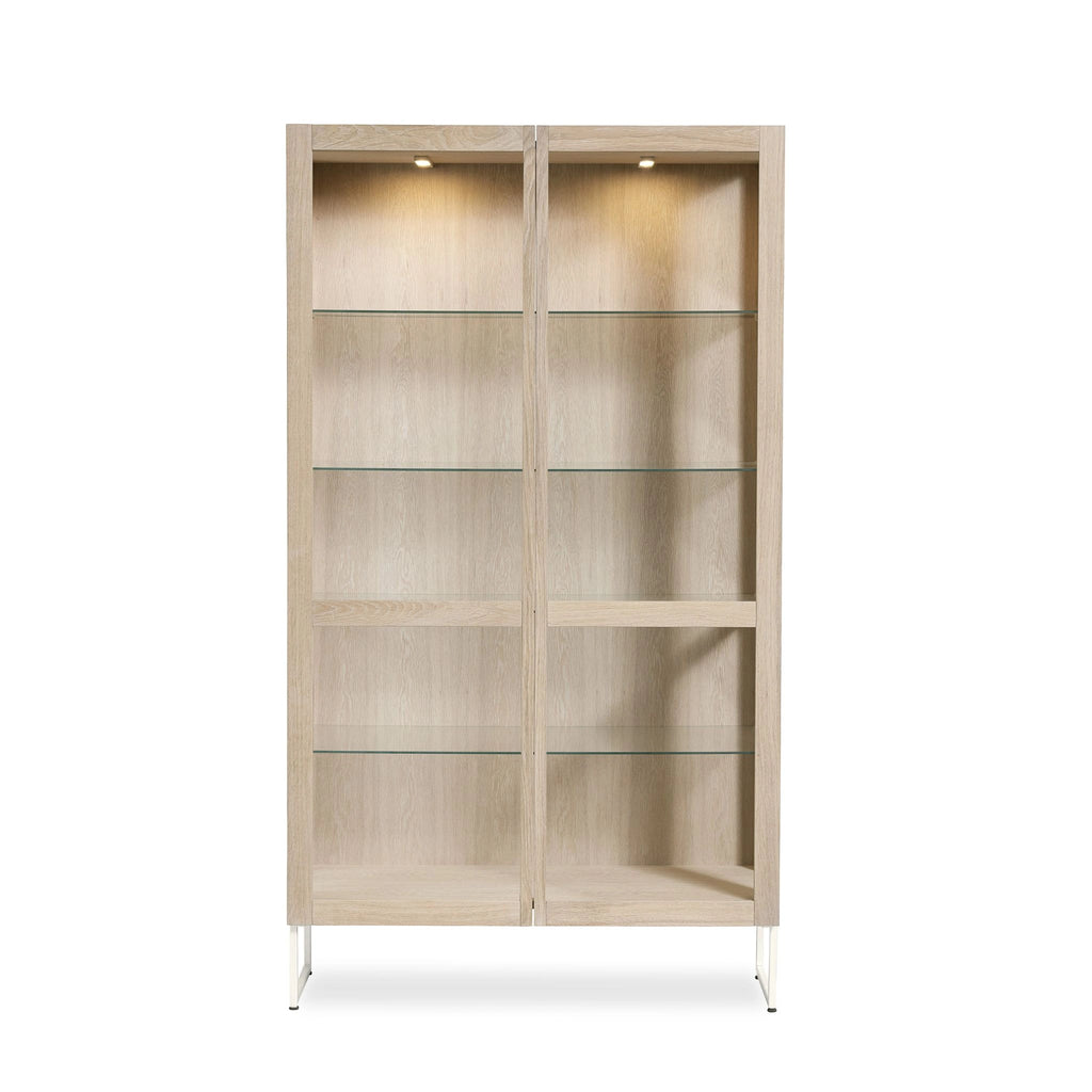 Skovby #452 Display Cabinet in Oak White Oil - Skovby | Milola