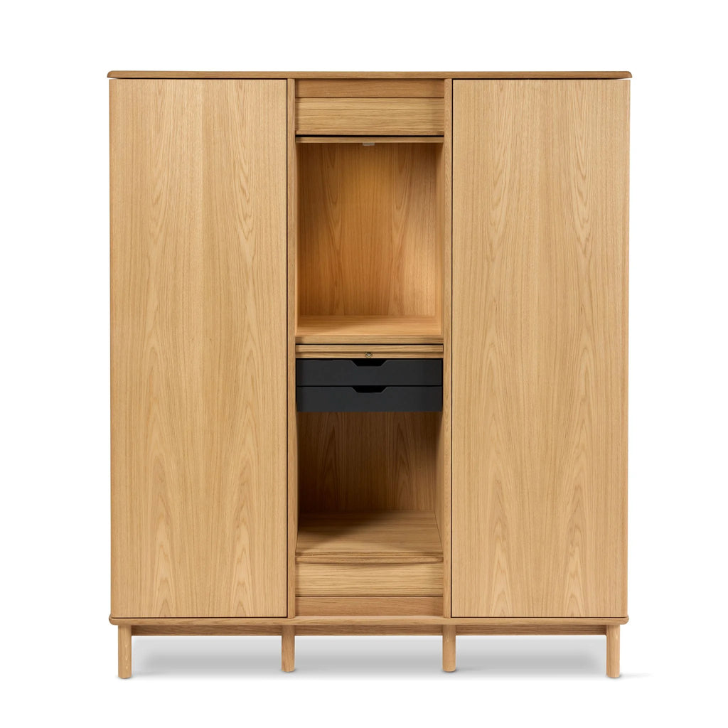 Skovby #546 Dual Furn Bar Cabinet in Oak Natural Oil - Skovby | Milola