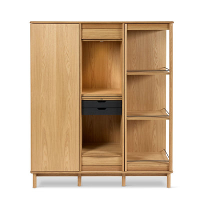 Skovby #546 Dual Furn Bar Cabinet in Oak Natural Oil - Skovby | Milola