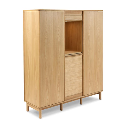 Skovby #546 Dual Furn Bar Cabinet in Oak Natural Oil - Skovby | Milola