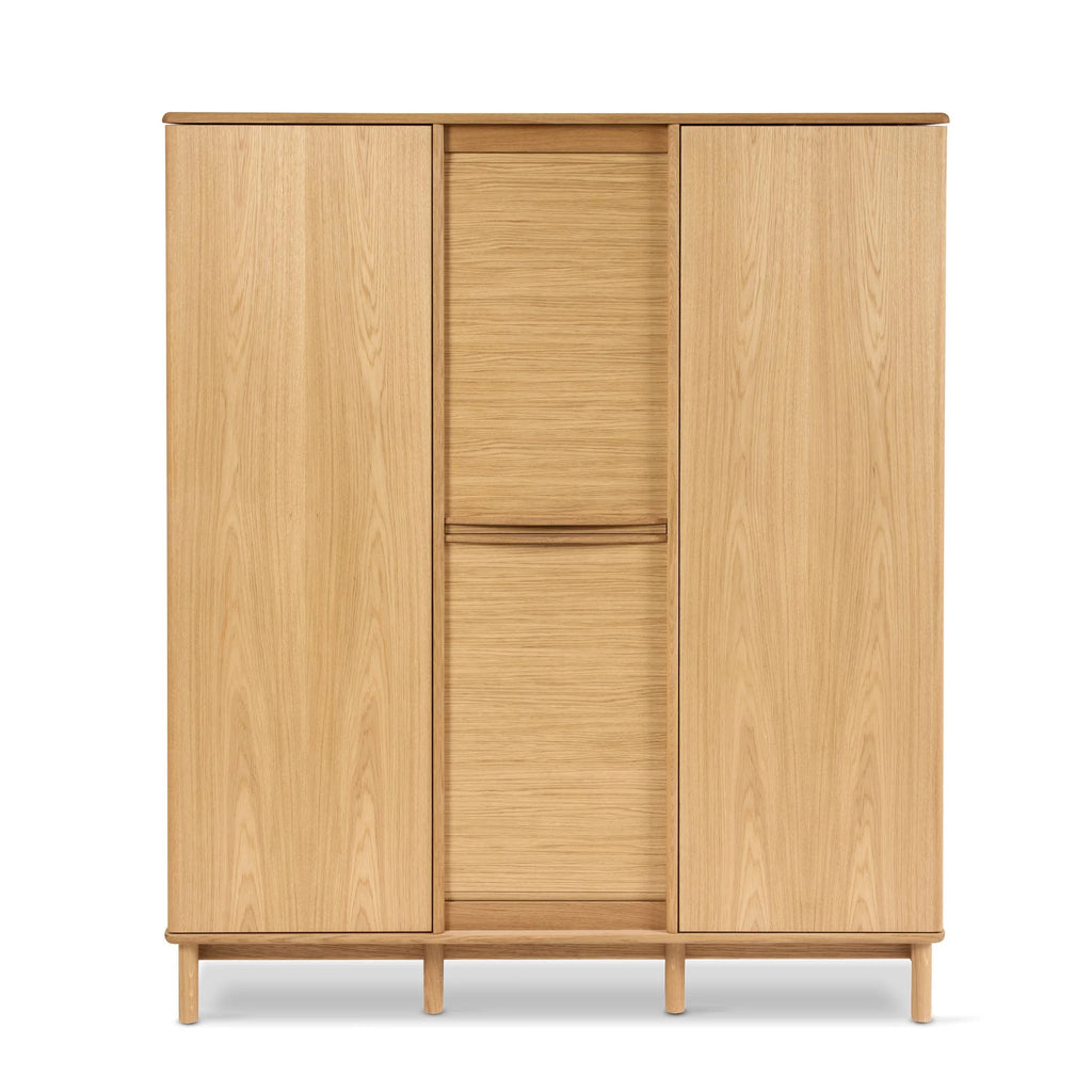 Skovby #546 Dual Furn Bar Cabinet in Oak Natural Oil - Skovby | Milola