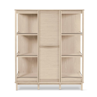 Skovby #546 Dual Furn Bar Cabinet in Oak White Oil - Skovby | Milola