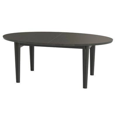 Skovby #78 Oval Extendable Dining Table in Black Oak - Skovby | Milola