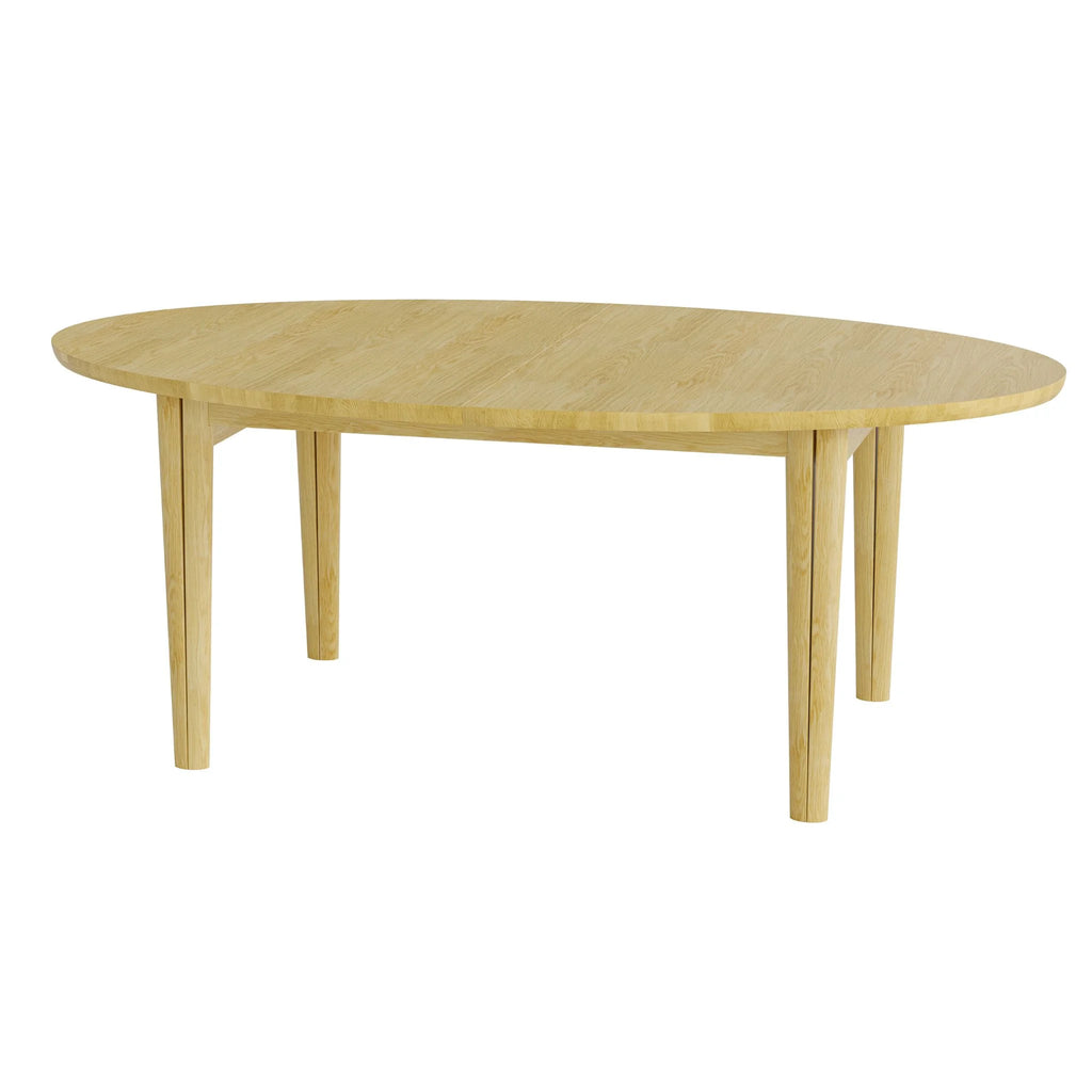 Skovby #78 Oval Extendable Dining Table